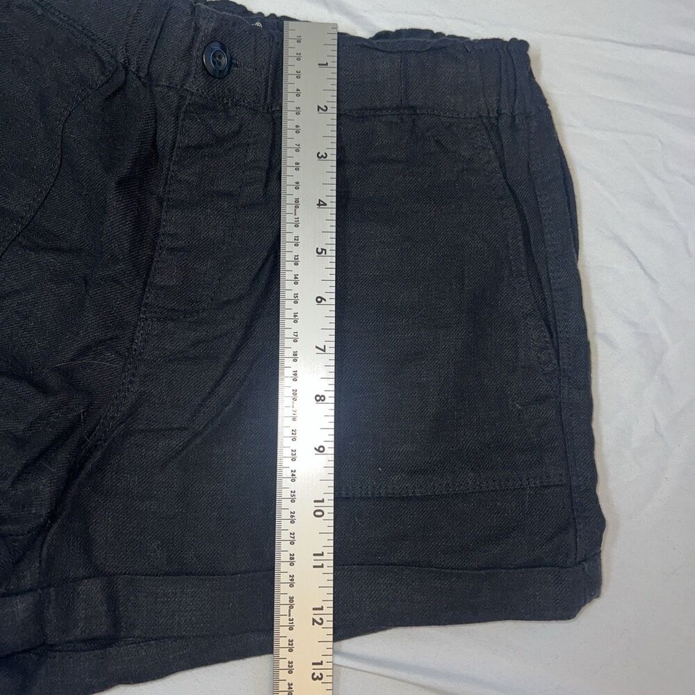 BLANK NYC Black Linen Blend Shorts Size XS - Picture 6 of 6